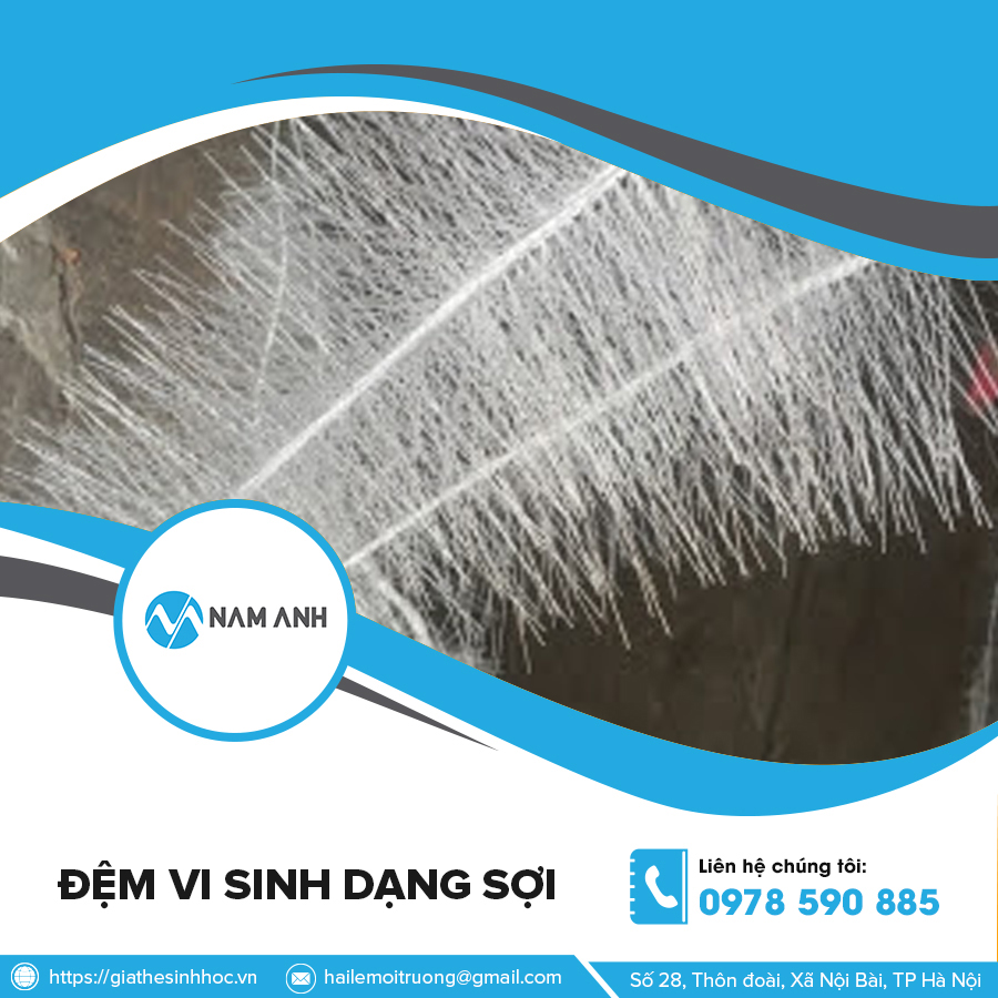 Đệm vi sinh dạng sợi