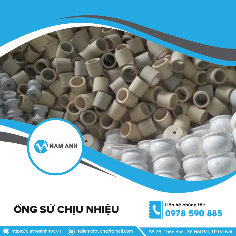 Ống sứ chịu nhiệt