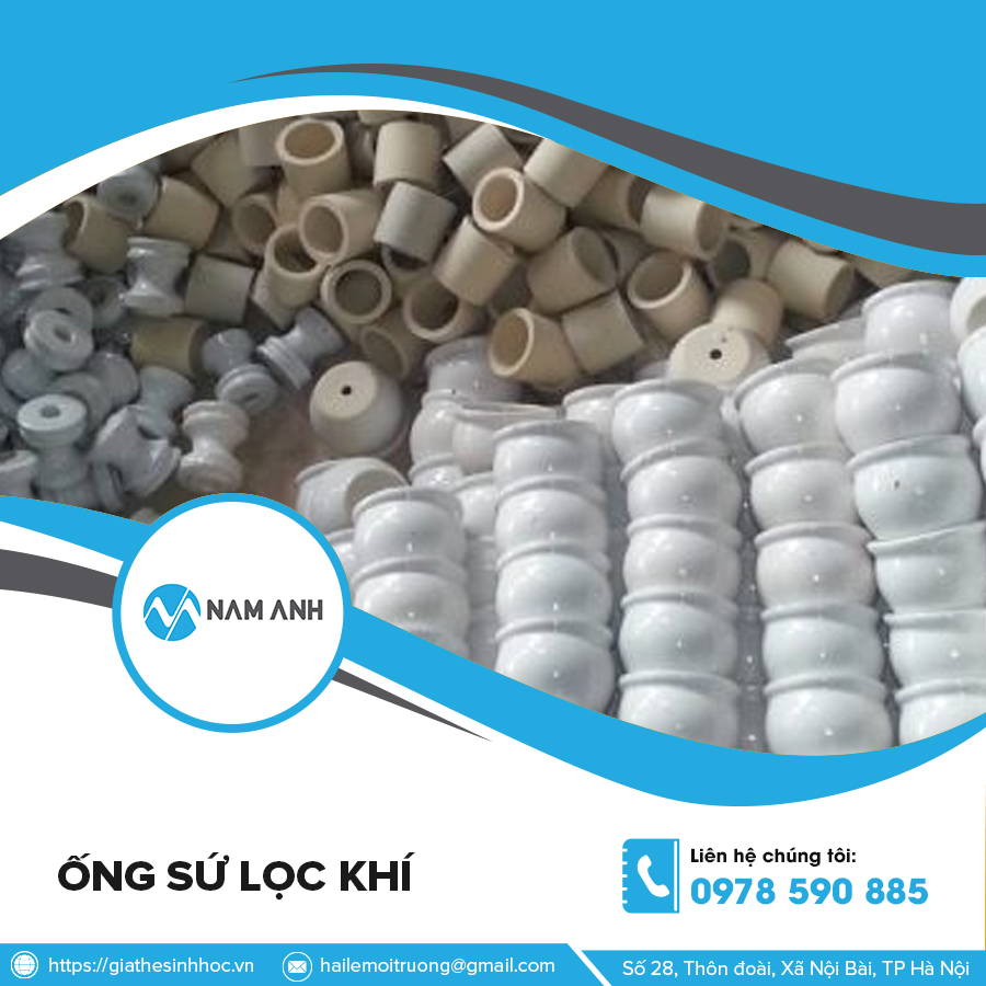 Ống sứ lọc khí