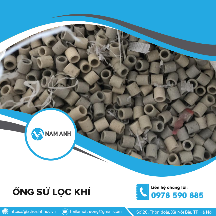 Ống sứ lọc khí
