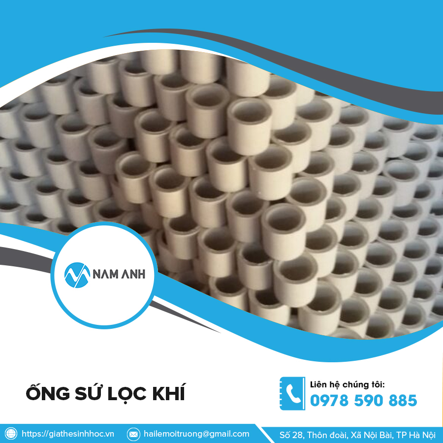 Ống sứ lọc khí