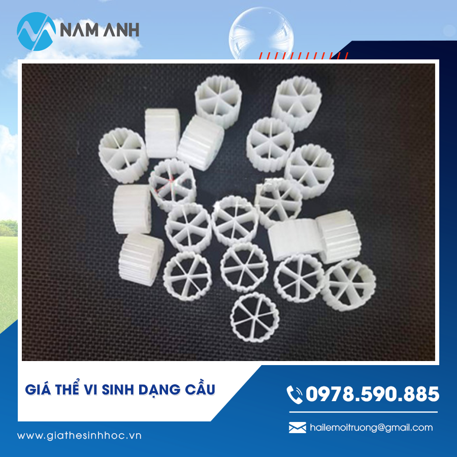 Giá thể vi sinh dạng cầu